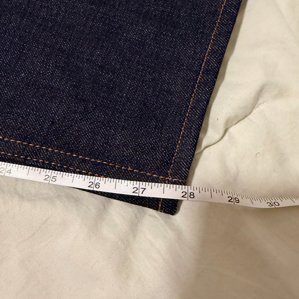 Deep Indigo Rigid Selvedge Sz38x28 NWOT - Picture 2 of 4